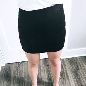 Free People Vegan Leather Skirt